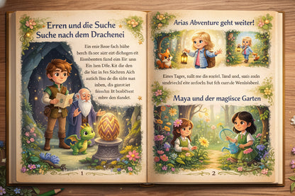 Personalisierte Kinder-Geschichte – Dein Kind als Held | Arvenzo