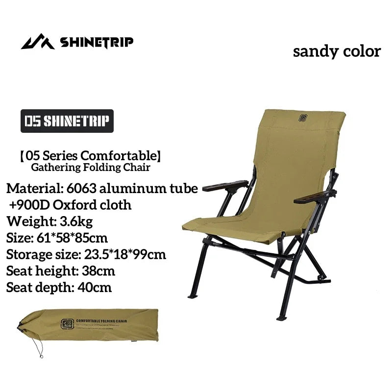 ShineTrip Cozy Retreat Folding Chair™