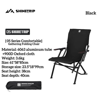 ShineTrip Cozy Retreat Folding Chair™
